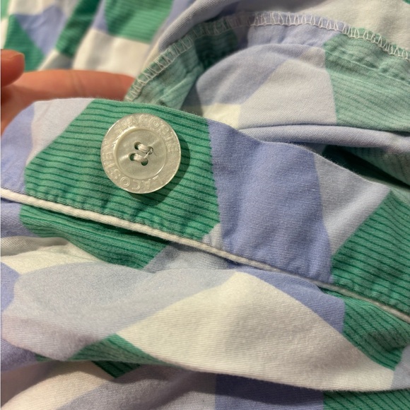 EUC Lacoste Green and Blue Duvet set with 2 pillow covers- in original packaging - Picture 4 of 5